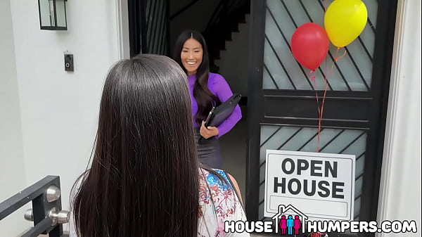 HouseHumpers My Horny Wife Convinces Hot Asian Real Estate Agent To Have Threesome